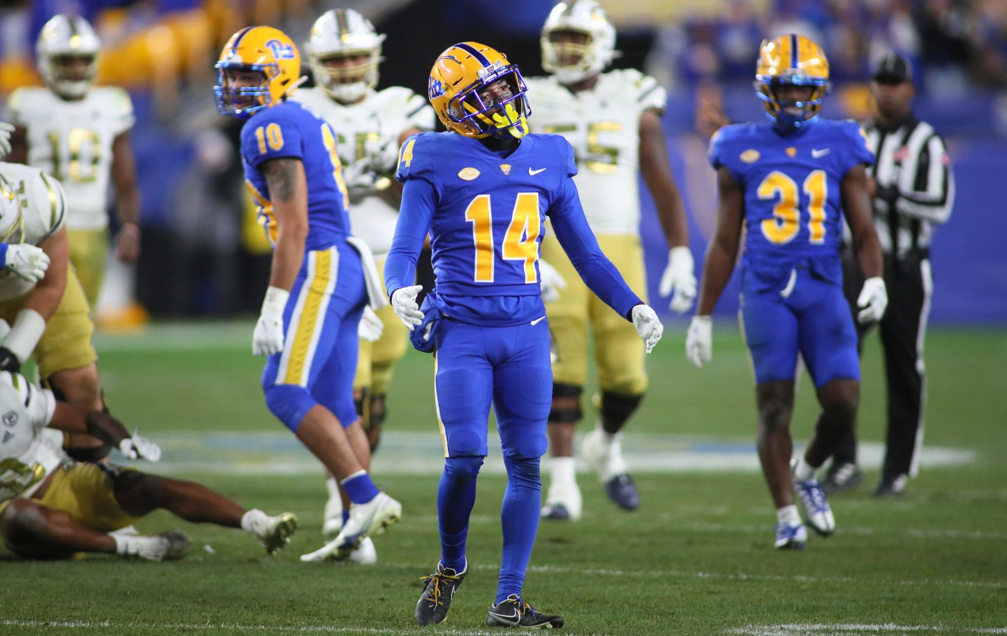 Pitt cornerback Marquis Williams.