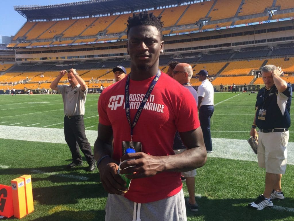 New Castle's Marcus Hooker at Heinz Field for Pitt-Penn State (Photo credit: Mike Vukovcan)