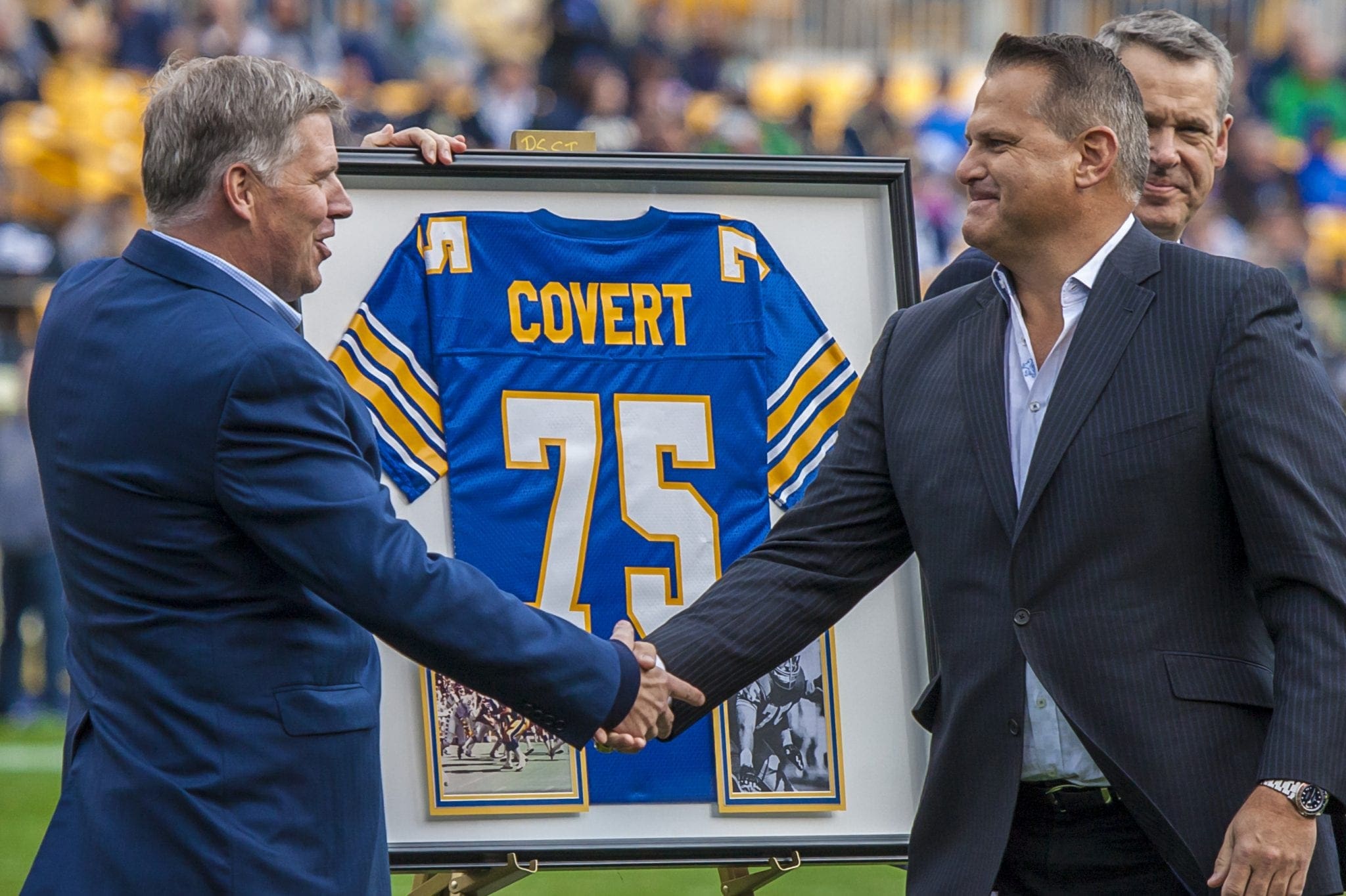 Pitt OL Great Jimbo Covert Brings Western PA Upbringing, Commitment to  Panthers to Pro Football HOF - Pittsburgh Sports Now
