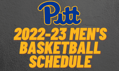 2022-23 Pitt Men's basketball schedule.
