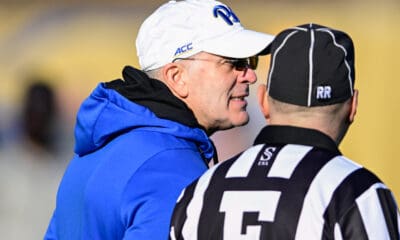 Pitt head coach Pat Narduzzi at spring practice. March 11, 2025 / Ed Thompson. PSN.