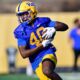 Pitt football walk-on wide receiver Amah Agwu. March 13, 2025 -- Ed Thompson / PSN.