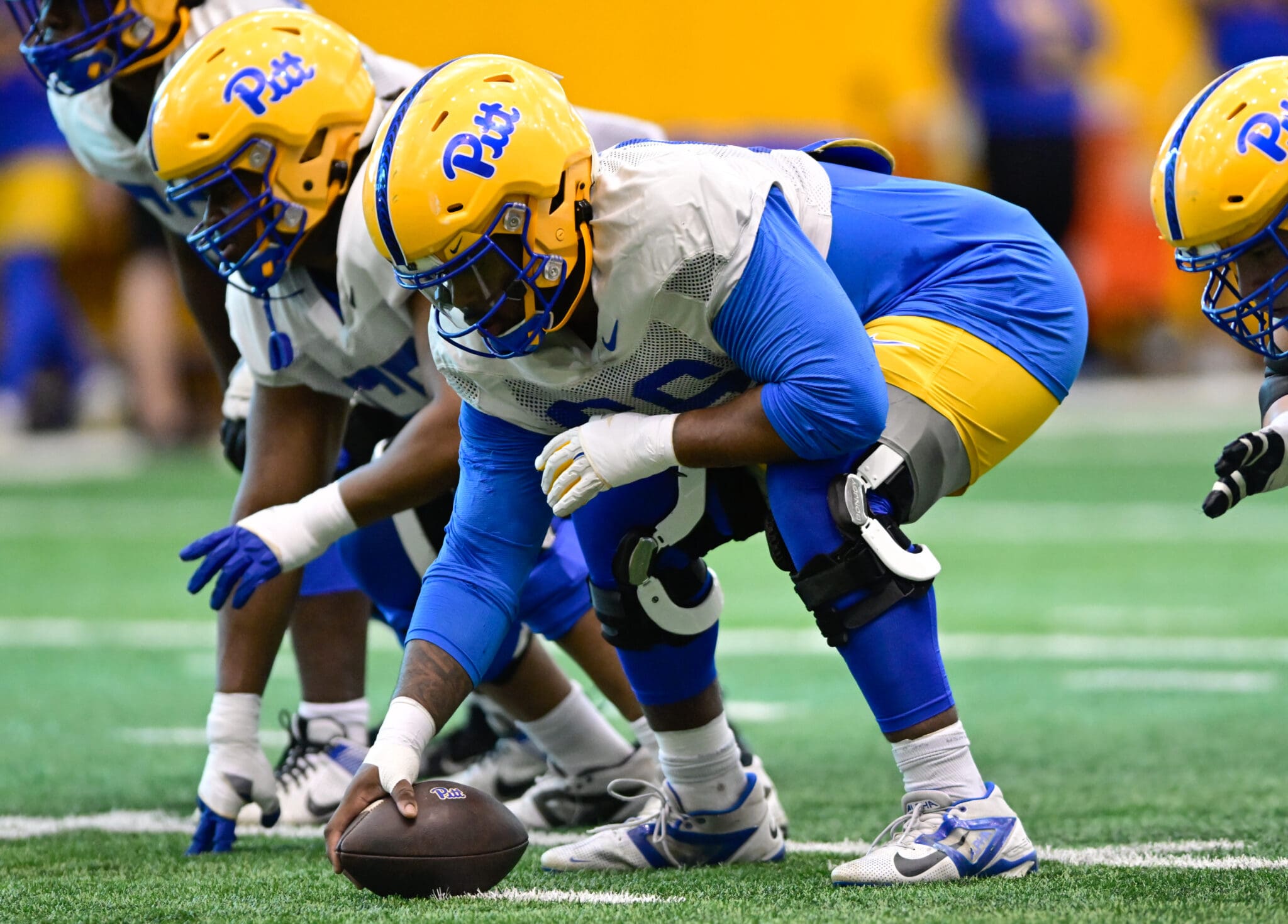 Pitt offensive line - Lyndon Cooper (56)
