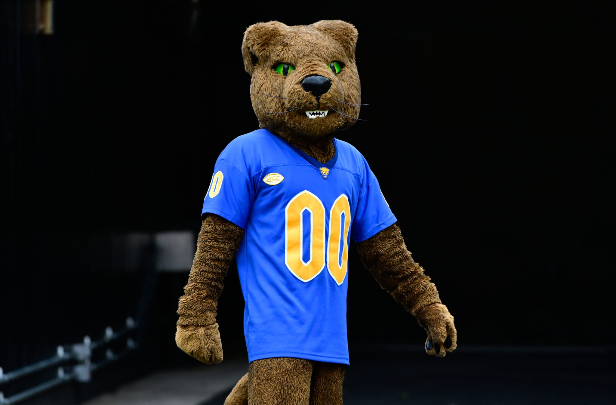 Roc at the Pitt spring game. April 12, 2025 -- Ed Thompson / PSN.