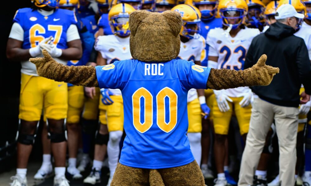 Pitt football will host its first group of official visitors from June 5-7. April 12, 2025 -- Ed Thompson / PSN