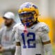 Pitt safety Cruce Brookins during spring camp. April 3, 2025 -- Ed Thompson / PSN