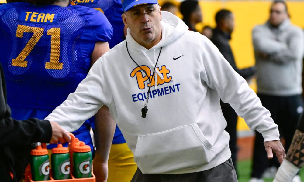 Under Pitt head coach Pat Narduzzi, the Panthers regularly produce NFL talent. April 8, 2025 / Ed Thompson. PSN.