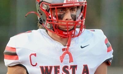 West Allegheny star Brock Cornell