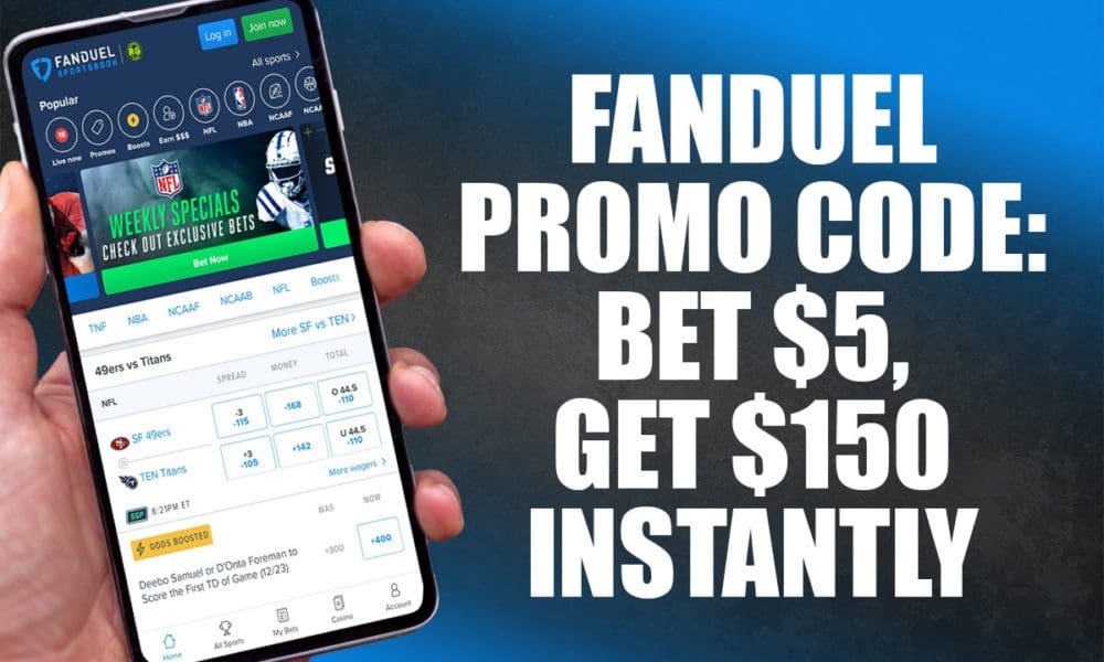 bet 5 get 150 fanduel promo code