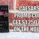caesars promo code