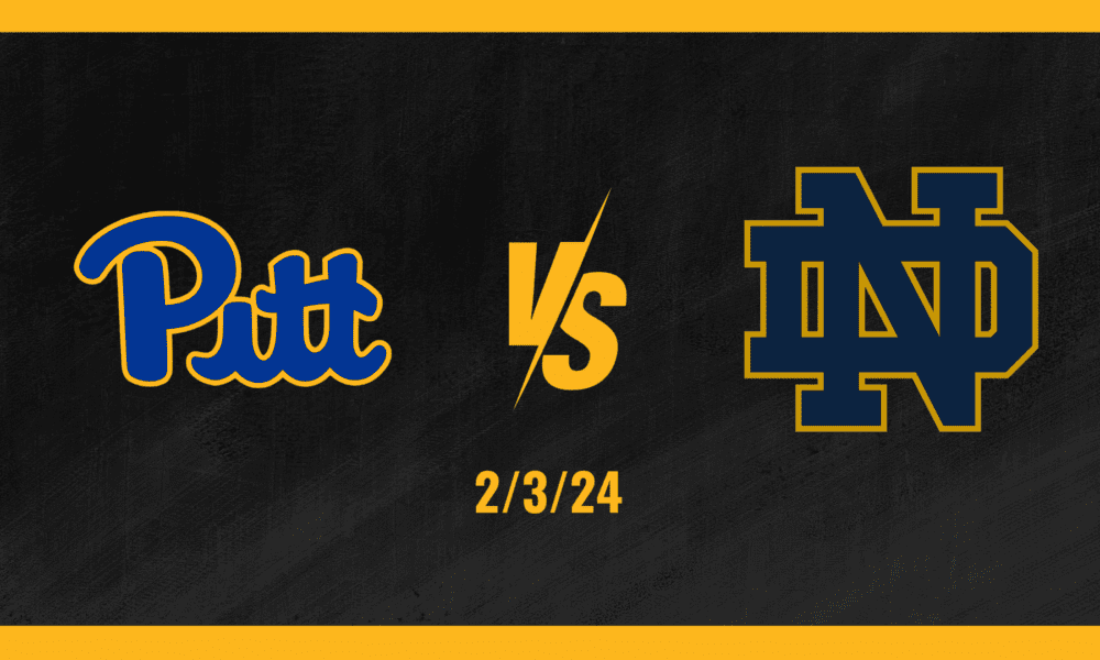Pitt Basketball will host the Notre Dame Fighting Irish on Saturday, Feb. 3 at 6 p.m. at the Petersen Events Center.