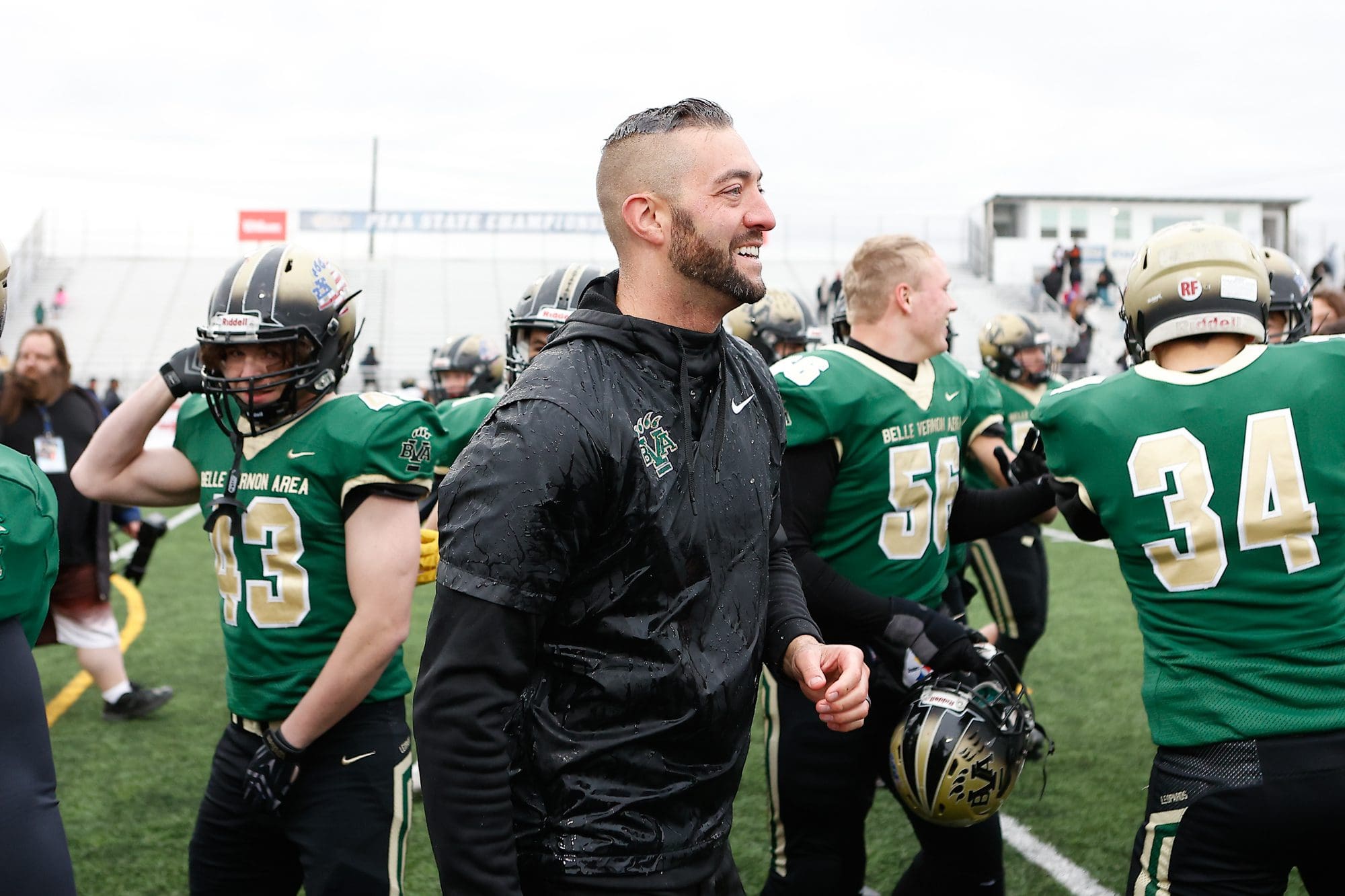 WPIAL / Belle Vernon head coach Matt Humbert