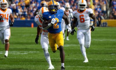 Pitt Panthers running back Israel Abanikanda (2) Sept 10, 2022 David Hague/PSN