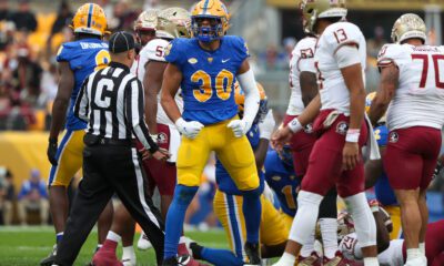 Pitt football linebacker Brandon George.