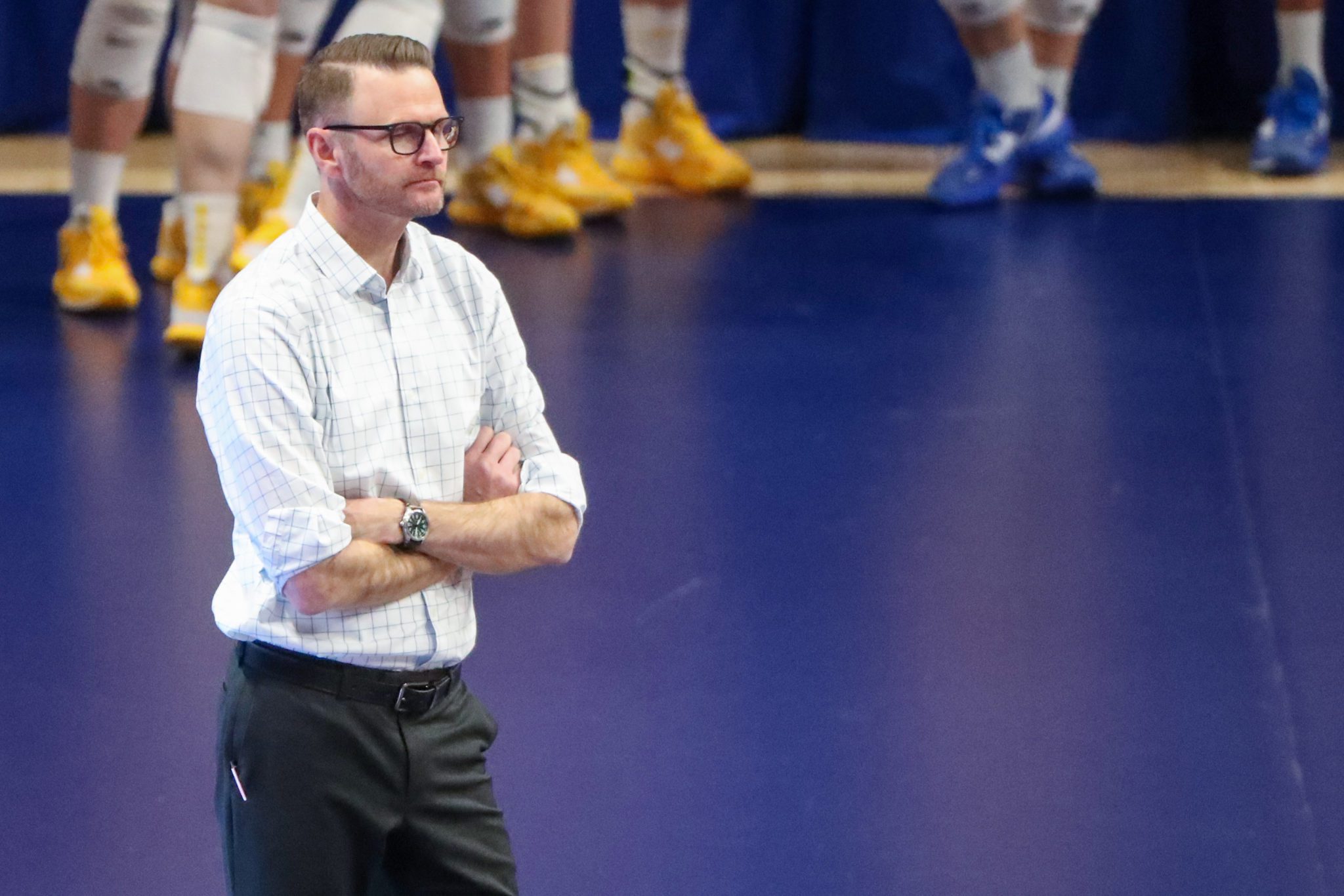 Pitt Volleyball head coach Dan Fisher