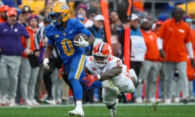 Pitt Panthers running back Desmond Reid (0) November 16, 2024 David Hague/PSN