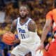 Pittsburgh Panthers guard Jamarius Burton (11) February 25, 2023 David Hague/PSN