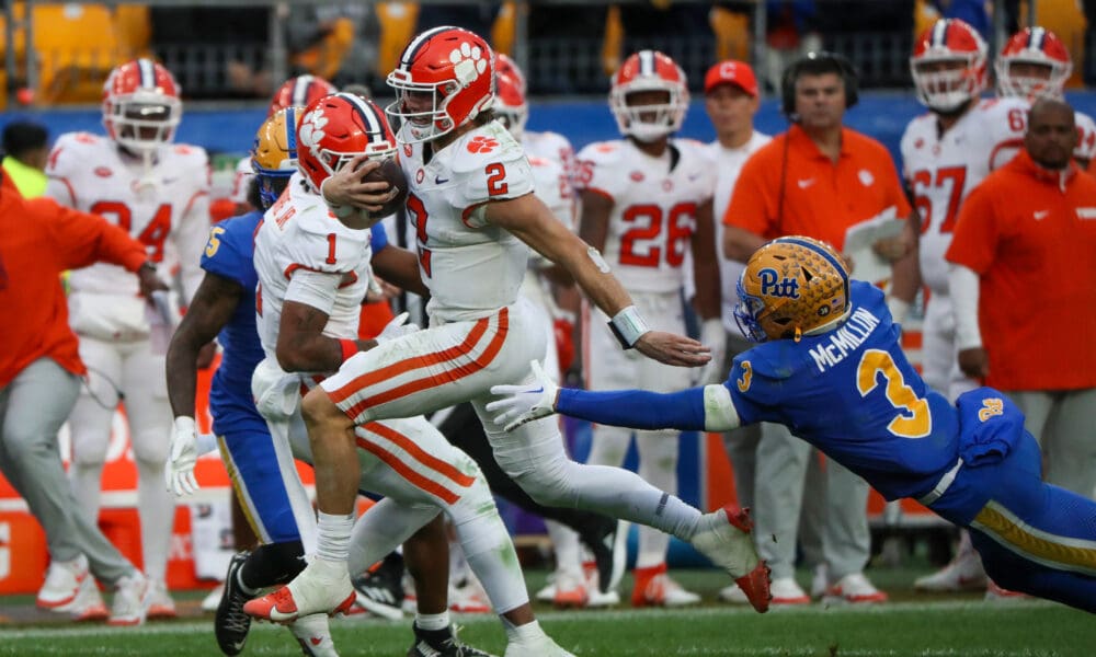 Clemson quarterback Cade Klubnik.