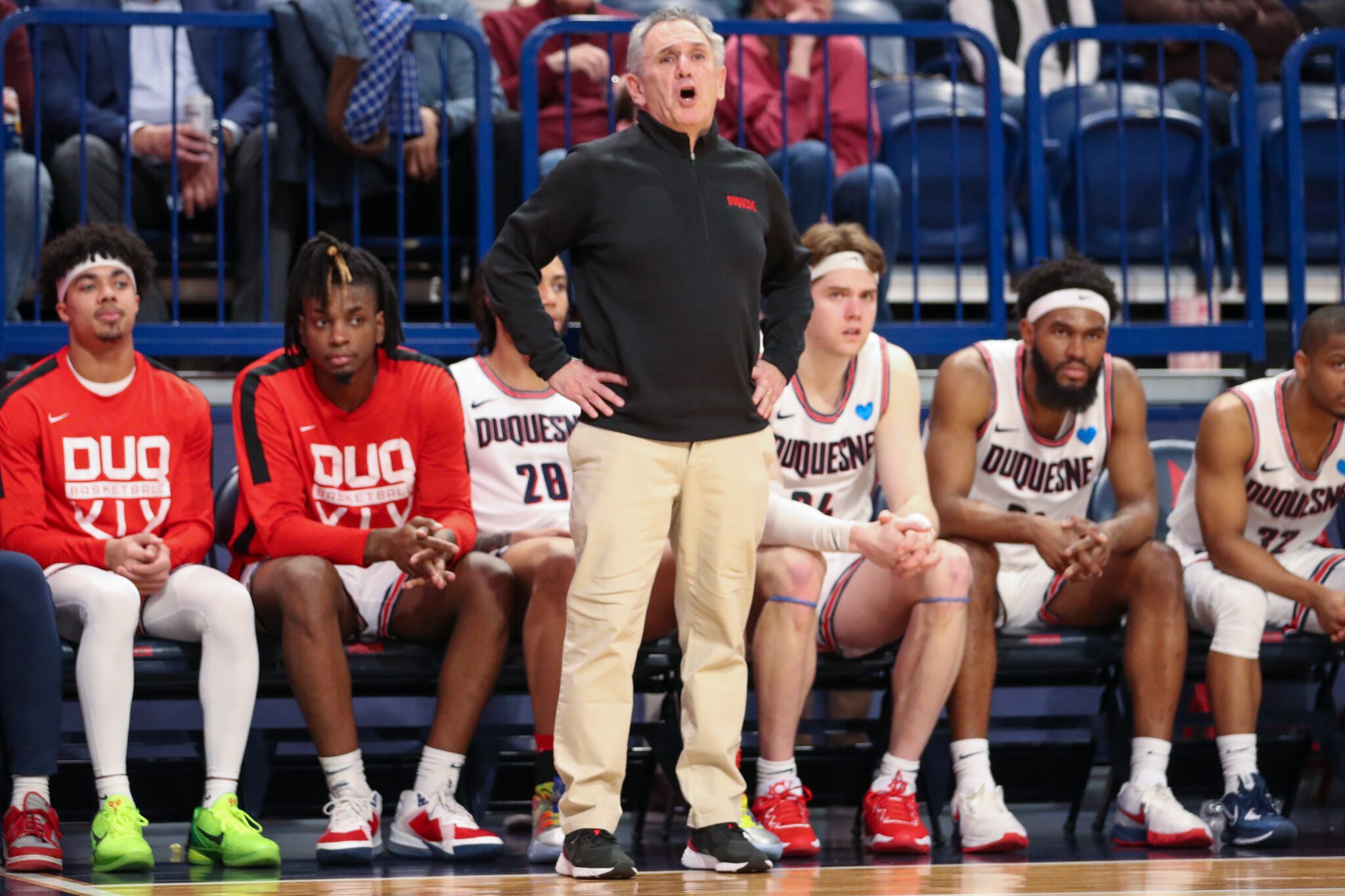 Duquesne men's best sale basketball roster