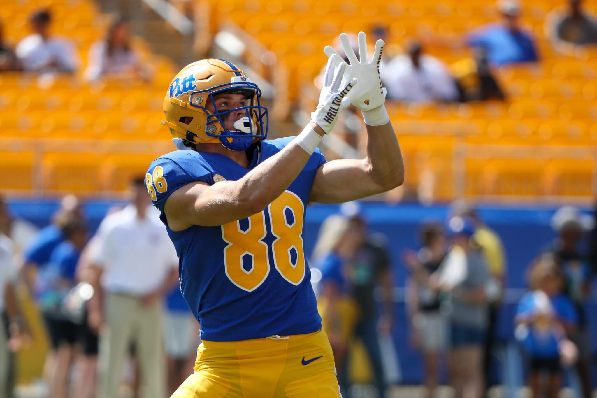 Pitt Panthers tight end Jake Renda (88) September 2, 2023 David Hague/PSN