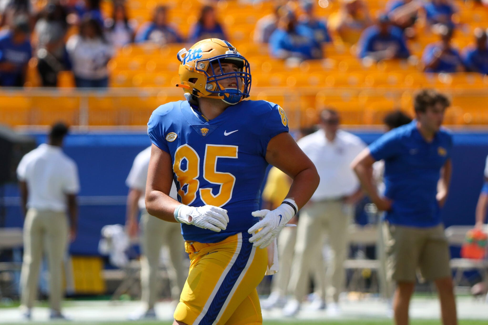 Pitt tight end Josh Altsman.