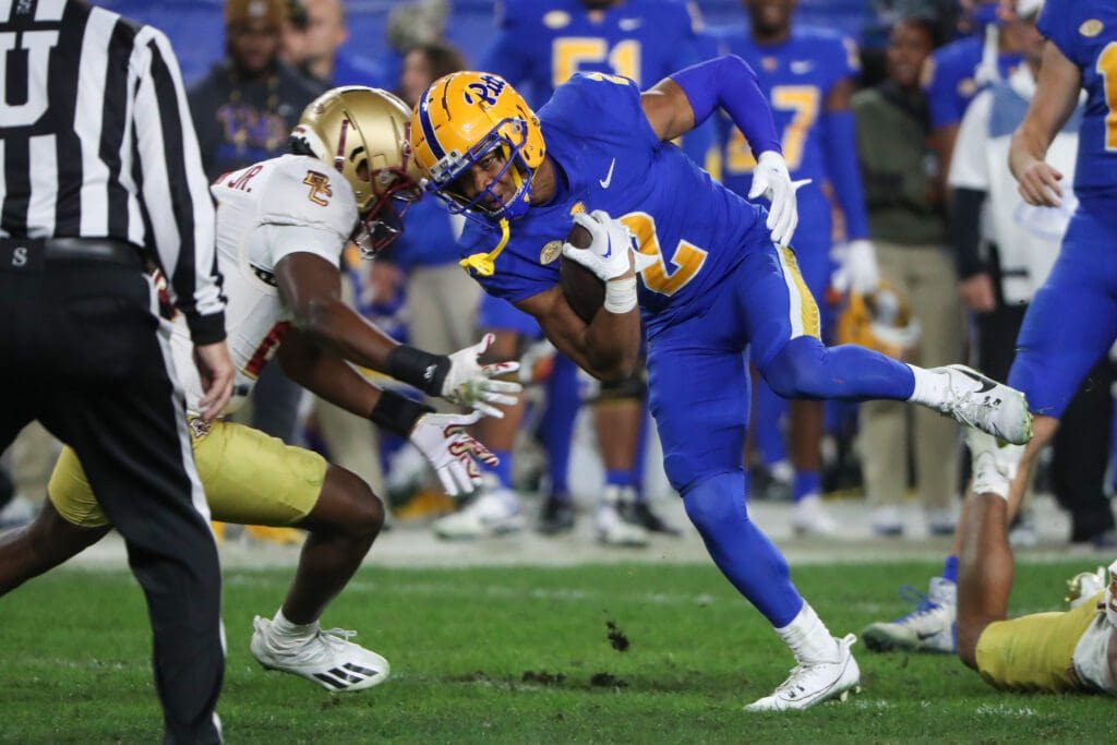 Pitt wide receiver Kenny Johnson.