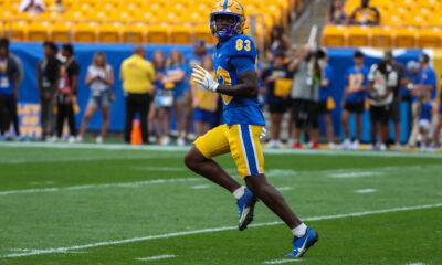 Pitt wide receiver Lamar Seymore.