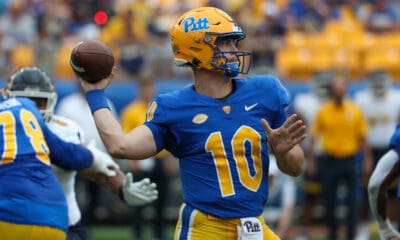 Pitt quarterback Eli Holstein