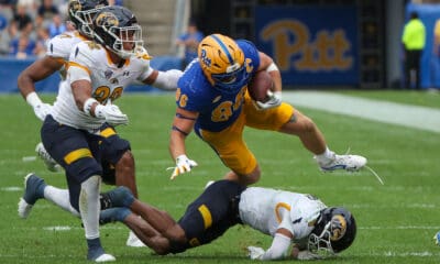 Pitt tight end Gavin Bartholomew.