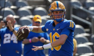 Pitt quarterback David Lynch.