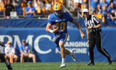 Pitt quarterback Eli Holstein