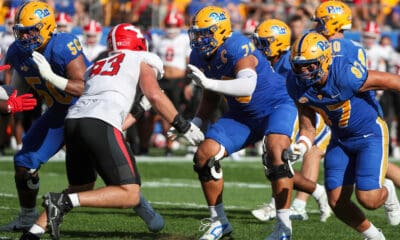 Pittsburgh Panthers offensive lineman Branson Taylor (78) September 21. 2024 Photo by David Hague/PSN