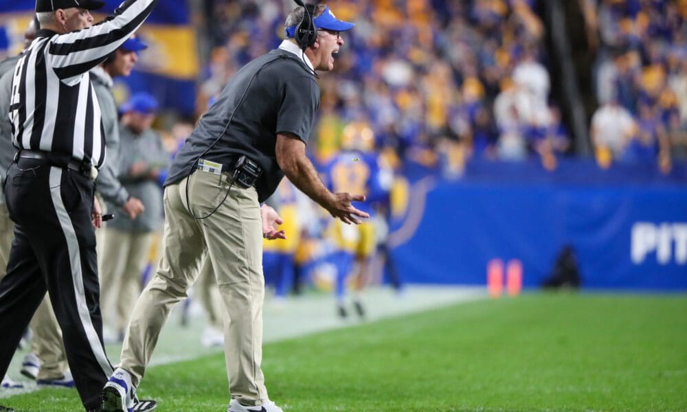 Pitt head coach Pat Narduzzi.