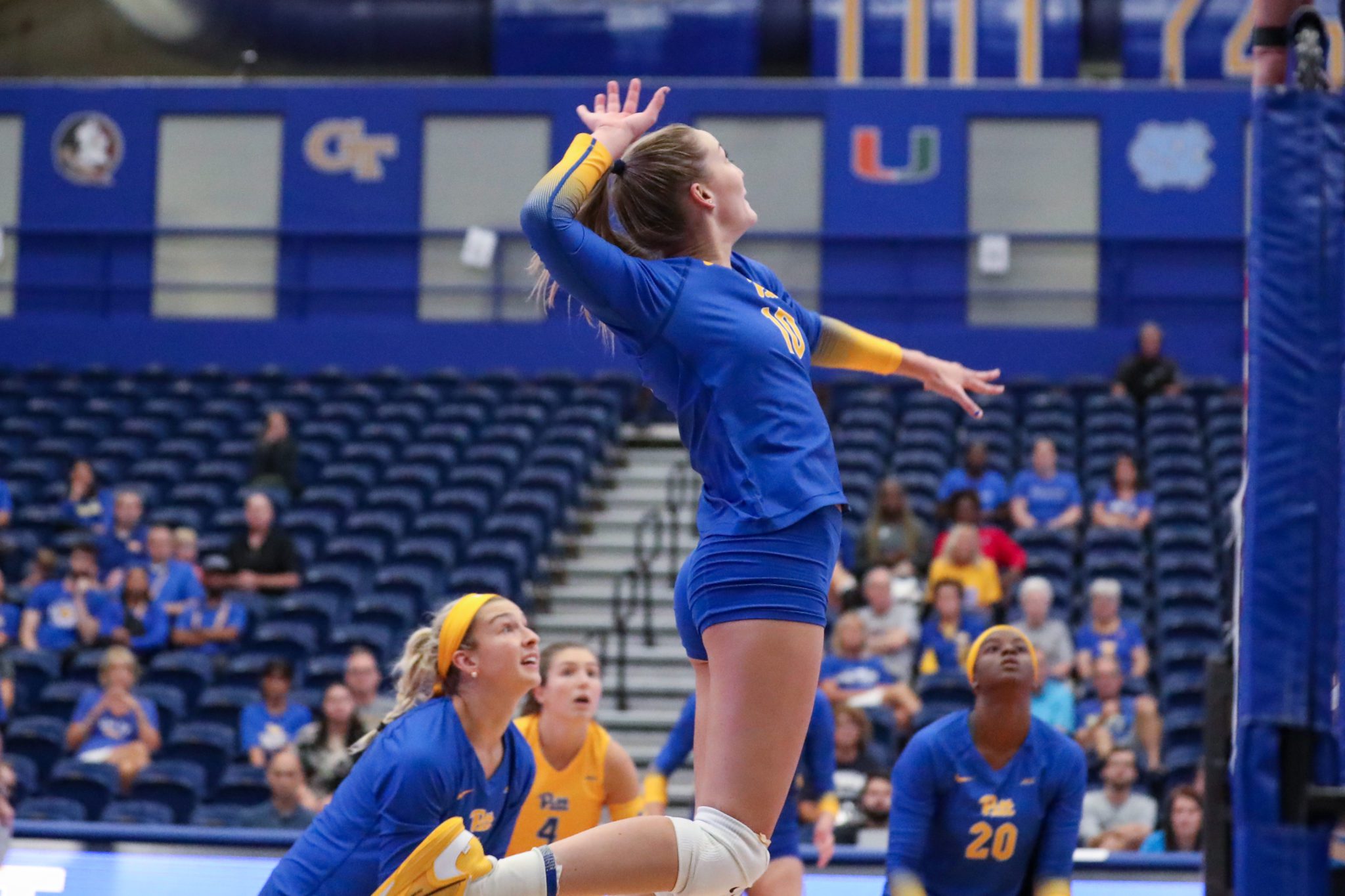 Pitt volleyball setter Rachel Fairbanks