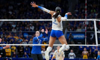 Pitt volleyball sophomore Olivia Babcock.