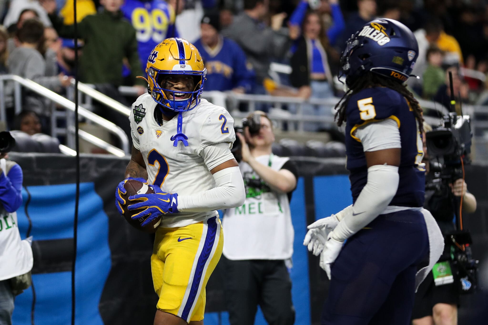 Pittsburgh Panthers wide receiver Kenny Johnson (2) December 26, 2024 David Hague/PSN