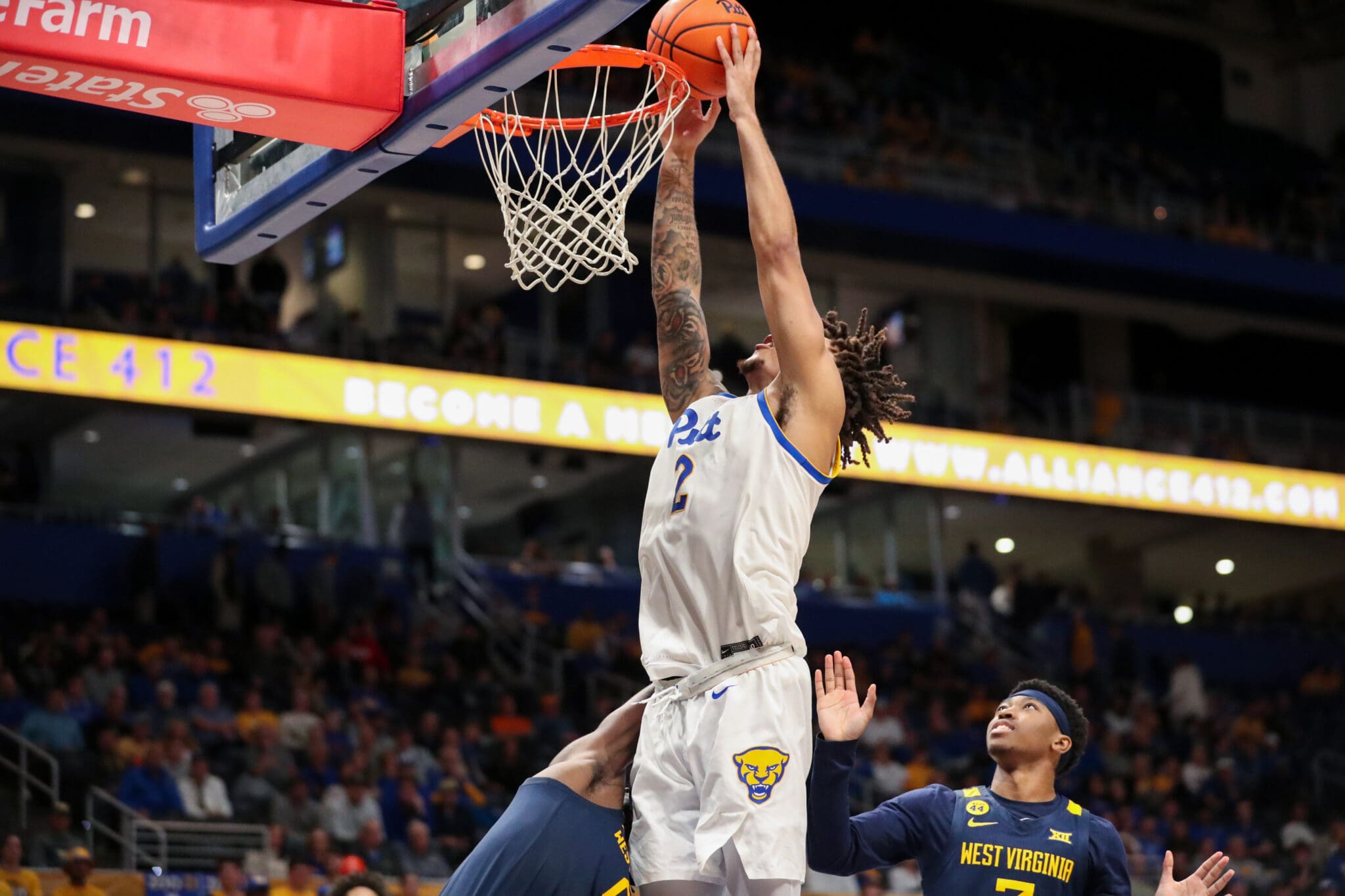 Cam Corhen has been one of the best finishers in the country at the rim, and has had a great season in pick-and-roll situations for Pitt.