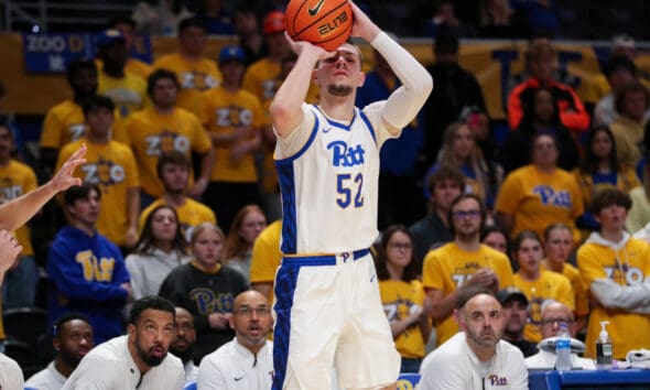 Former Pitt Panthers guard Amsal Delalic (52) November 15, 2024 David Hague/PSN