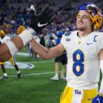 Former Pitt quarterback Kenny Pickett.