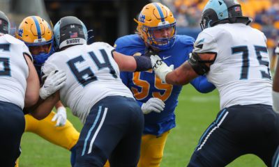 Pitt defensive lineman Sean FitzSimmons.