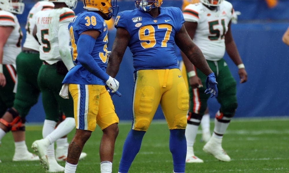 Former Pitt defensive tackle Jaylen Twyman.