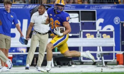 Pitt tight end Gavin Bartholomew.