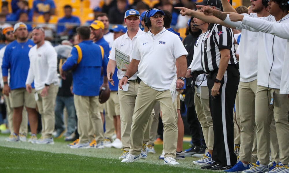 Pitt head coach Pat Narduzzi.