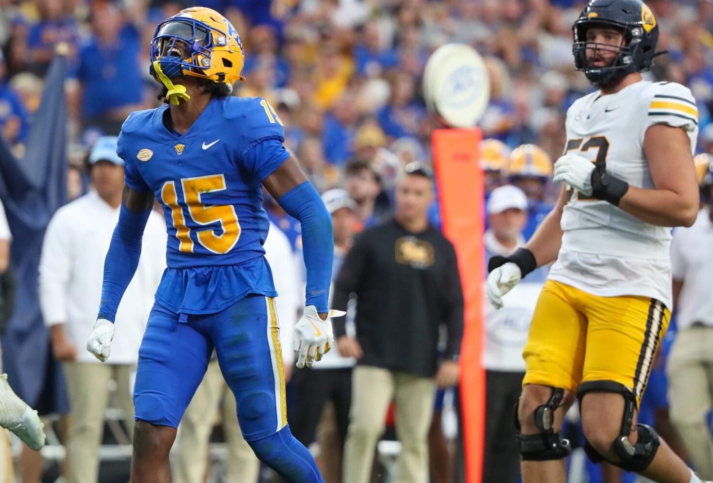 Pitt Panthers defensive back Rashad Battle (15) October 12, 2024 David Hague/PSN