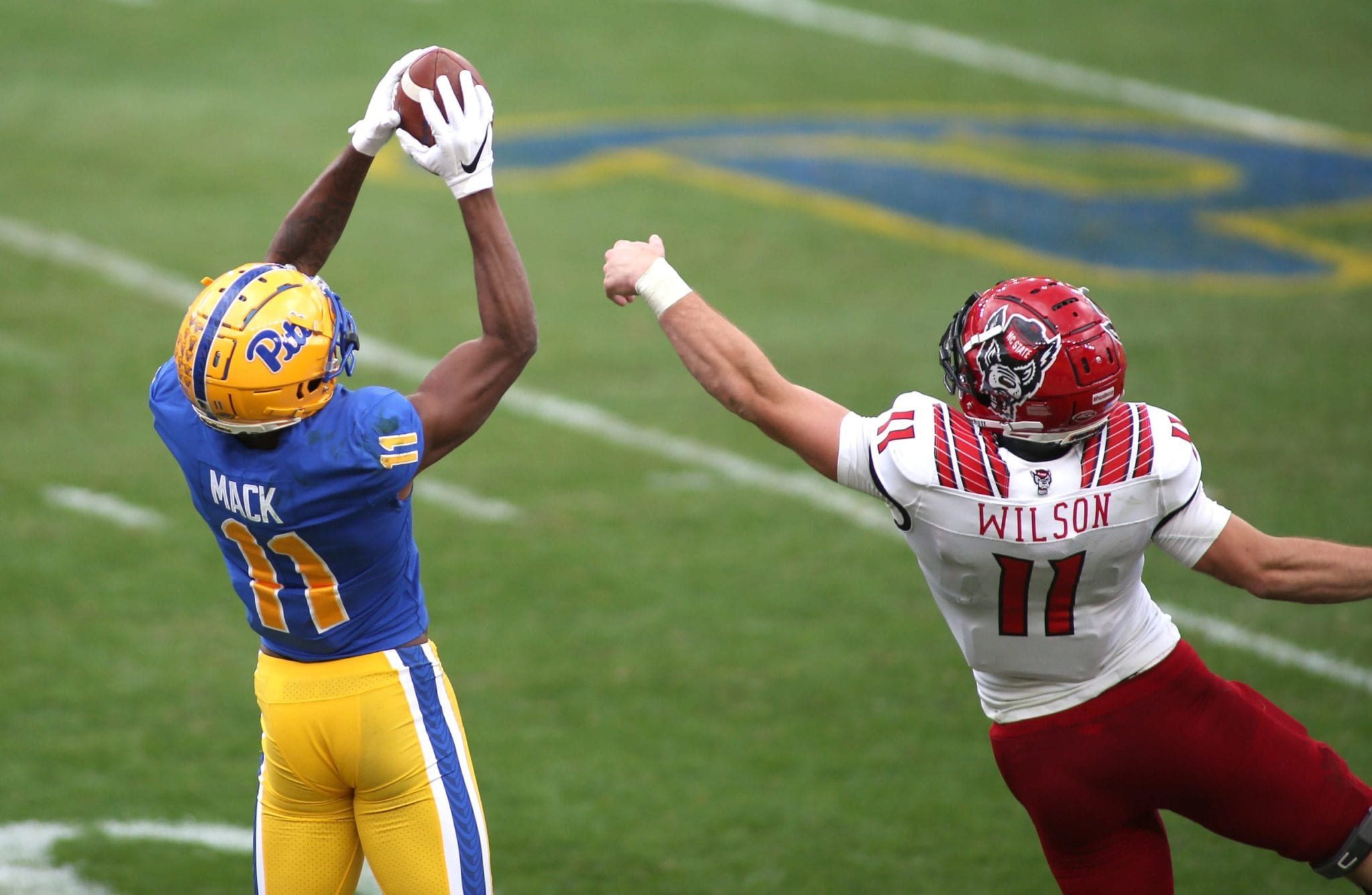 Green Bay Packers Scouts Meet w/ Pitt WR Taysir Mack