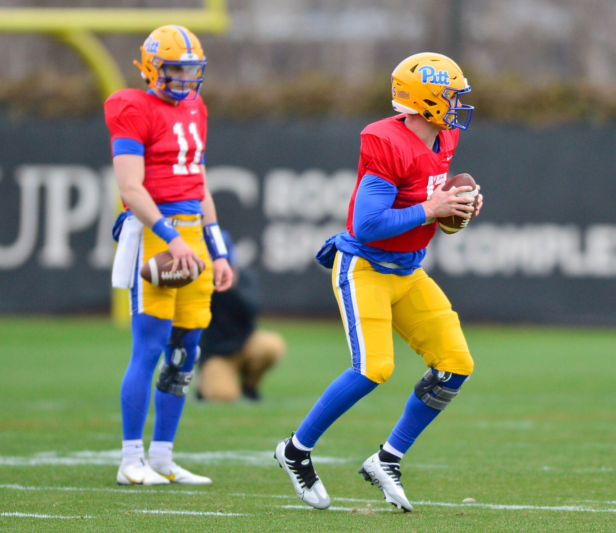 Kenny Pickett starts spring drills as Pitt's No. 1 quarterback