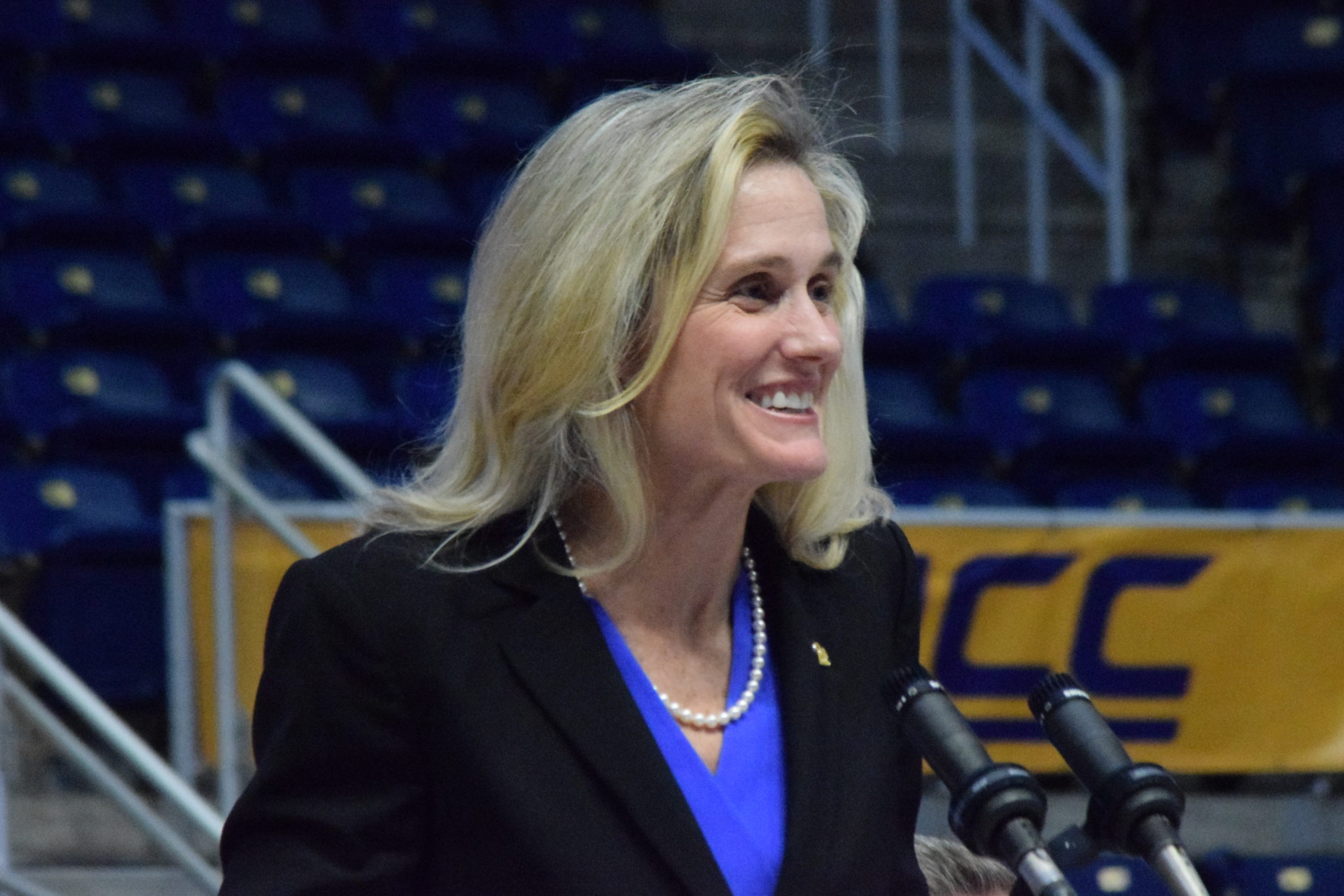 Pitt athletic director Heather Lyke