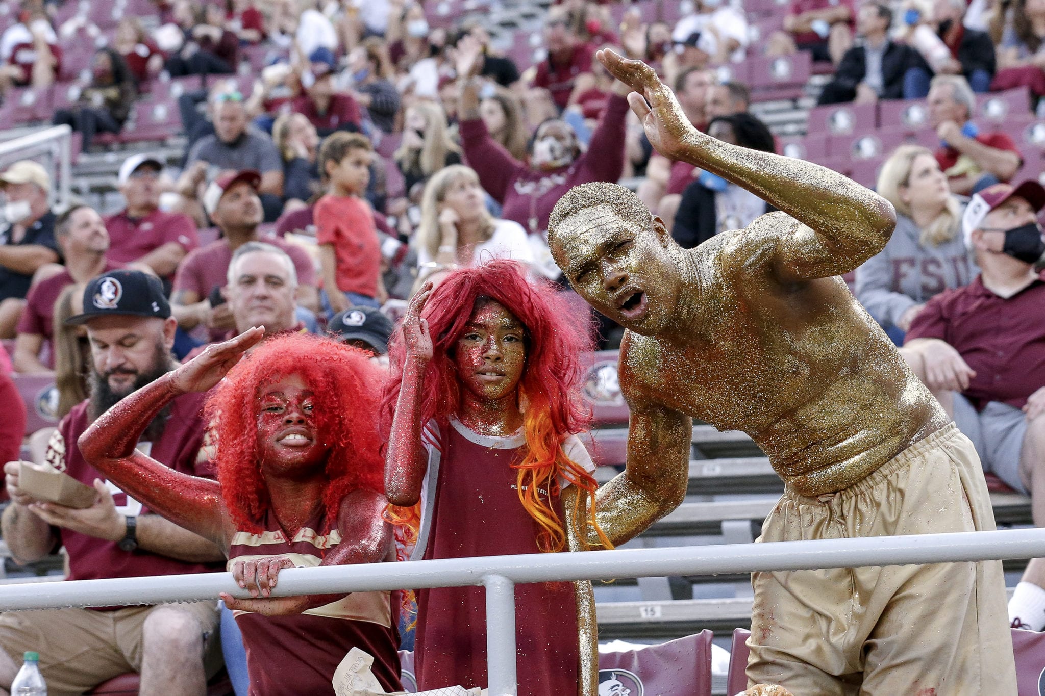Florida State fans. College football