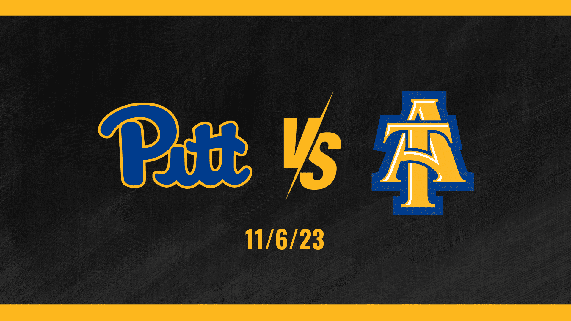 Pitt North Carolina A&T basketball game preview time schedule score