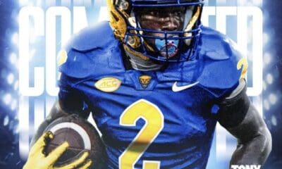 Pitt wide receiver commit Tony Kinsler.